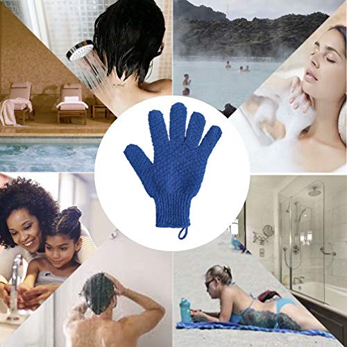 Exfoliating Bath Gloves for Shower & Spa – 2 Pairs