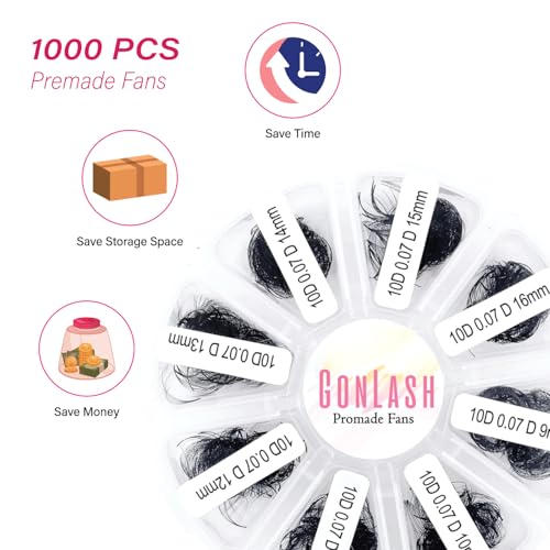 MAGAL FEATHER ICE 1418 Eyelash Extensions 0.07 C D D+ Curl 14-18mm Colored Lash Extensions Individual Lashes Volume Lash Professional Eyelashes Extension Tray (White)(D+_1418 Mixed)