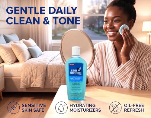 Seabreeze Fresh-Clean Astringent for Sensitive Skin 10 fl oz (295 ml) - Pack of 1