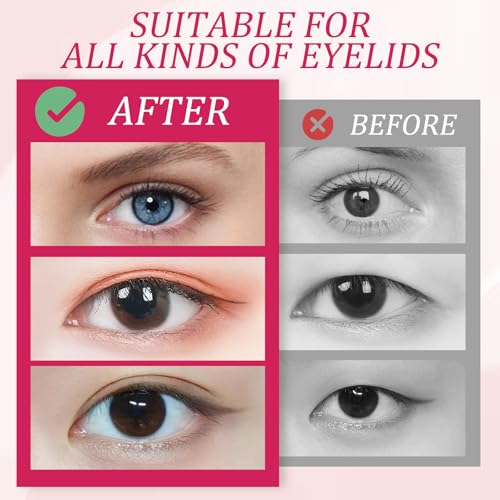 930PCS Waterproof Eyelid Tape for Hooded Eyes - Natural Lift Strips