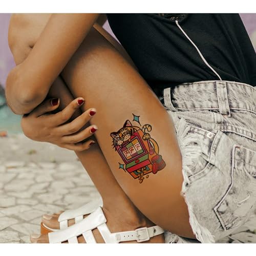Sailor Jerry Temporary Tattoos - 2 Sheets Vintage Style