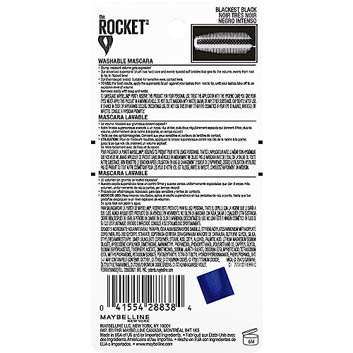 Maybelline Volum' Express The Rocket Volumizing Mascara Blackest Black