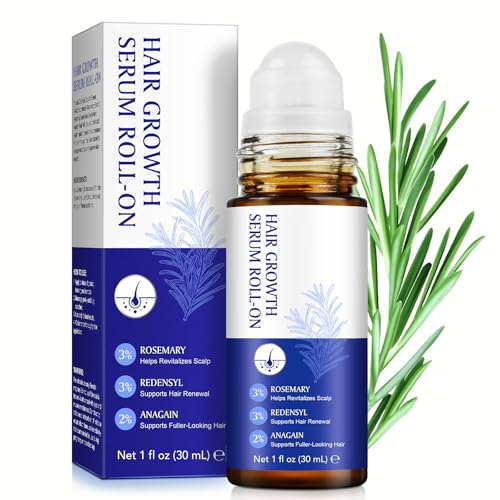 Rosemary Hair Growth Serum Roll-On, 1 Fl Oz