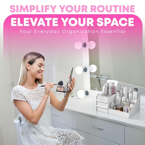 Makeup Organizer, Vanity Organizer, Makeup Organizer Countertop, Make Up Organizers For Vanity, Skincare Organizers, Make Up Storage Organizer