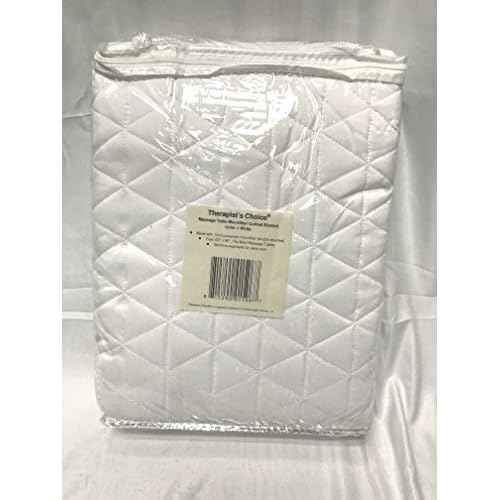 Therapist's Choice¢ç Microfiber Quilted Blanket for Massage Tables, 60" x 90" (White)
