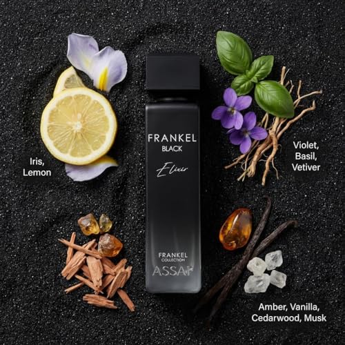 Frankel Black Elixir 200ml Summer Perfume for Men - Bold & Confident