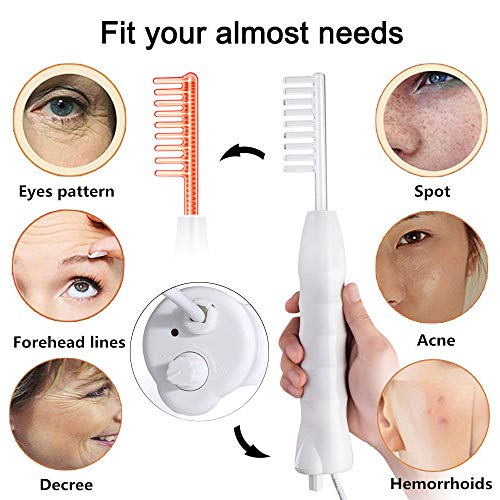 Meifuly High Frequency Wand Portable Machine with 7 Tubes