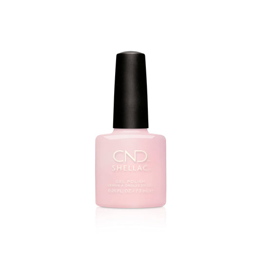 CND Shellac Gel Nail Polish, Long-lasting NailPaint Color with Curve-hugging Brush, Pink Polish, 0.25 fl oz