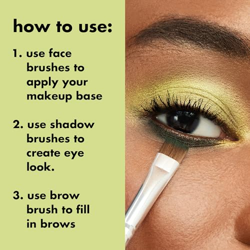 e.l.f. Professional 12-Piece Makeup Brush Set - Vegan Cruelty-Free Complete Collection