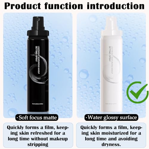 Kaely Setting Spray for Face,Matte Finish,Waterproof Setting Spray for Makeup Long Lasting,Oil Control Face Mist,Up To 16 Hours,Vegan & Cruelty-Free