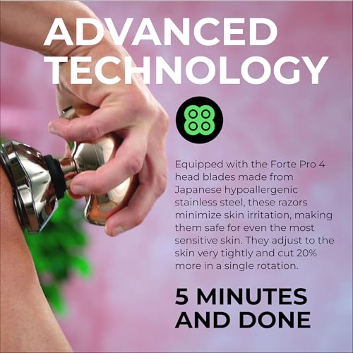 Women's Electric Shaver - Butterfly Kiss Pro for Smooth Shaving