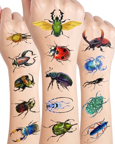 200pc Bug Temporary Tattoos for Party Decorations