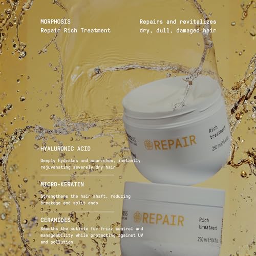 Framesi Morphosis Repair Rich Hair Treatment 8.4 fl oz - Vegan & Color Safe