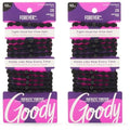 Goody Forever Ouchless Elastic Fine_Hair Tie, Black - 4MM for Fine_Hair - Hair_Accessories for_Women and Girls - Perfect for_Long Lasting Braids, Ponytails and More- 10 Count (Pack of 2)