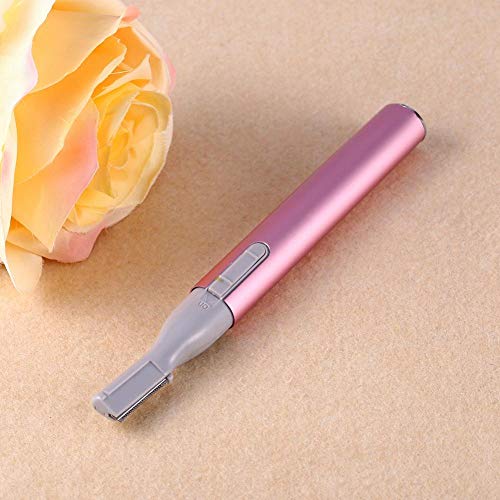 Yosooo Facial Hair Trimmer for Women, Portable Electric Face Eyebrow Hair Body Blade Razor Shaver Remover Trimmer (Pink)