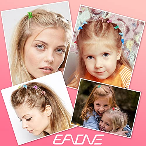 EAONE Matte Butterfly Hair Clips Set of 50 - Mini Claw Clips
