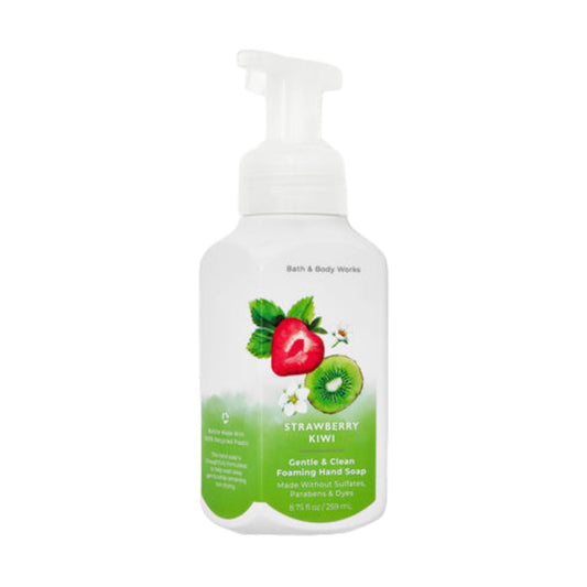 Bath and Body Works Strawberry Kiwi Gentle Foaming Hand Soap 8.75 Ounce 1-Pack (Strawberry Kiwi)