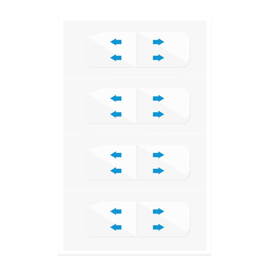 Netlkjonk Face & Neck Lift Tape,204PCS Face Tape Lifting Invisible for Makeup Instant Facelift Tape Face Lifter Tape for Double Chin Sagging Skin Women