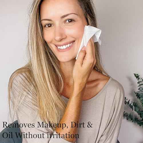 Individually Wrapped Makeup Remover Wipes with Micellar Water, Green Tea Extract, Aloe & Vitamin E - Travel Sized Individual Micellar Cleansing Wipes Unscented (30 Pack)