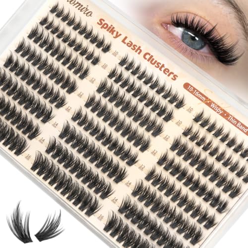 Spiky Wispy Lash Clusters 10-16mm - 240 Pcs DIY Extensions
