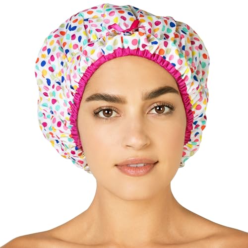 Betty Dain Oversized Waterproof Shower Cap with PEVA Lining