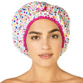 Betty Dain Oversized Waterproof Shower Cap with PEVA Lining