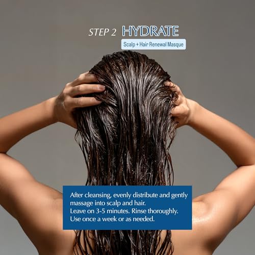 ECRU Scalp + Hair Renewal Masque 4oz - Deep Hydrating Mask