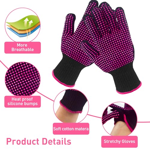 Heat Resistant Gloves for Hair Styling & Sublimation
