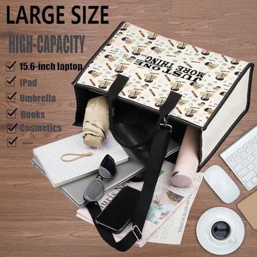 WZMPA Detective Cosmetic Bag Murder Show Fans Gift Just One More Thing Makeup Zipper Pouch Bag Crime Merchandise (Just One More Thing-TB)
