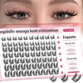 Manga Lash Clusters 10-14mm C Curl Wispy Eyelash Extensions