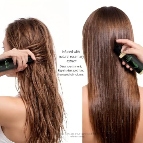 Rosemary Keratin Shampoo & Conditioner Set, 100ml | Hair Growth
