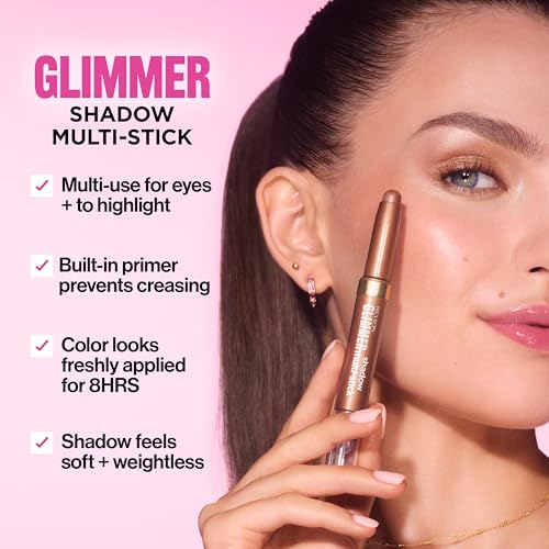 REVLON Glimmer Shadow Multi-Stick Eyeshadow & Highlighter, 104 Plus One