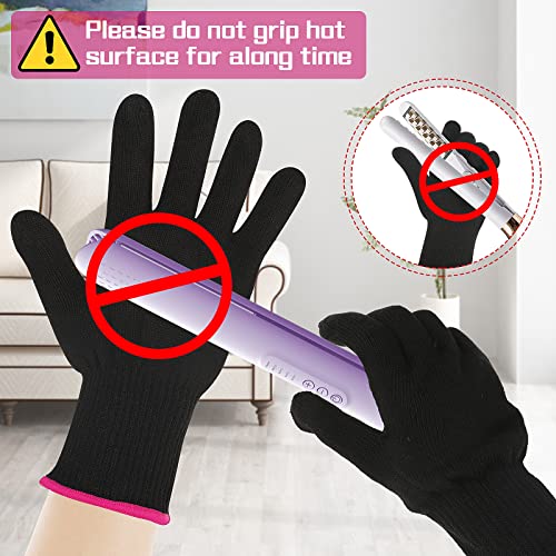 Professional Heat Resistant Gloves for Hair Styling