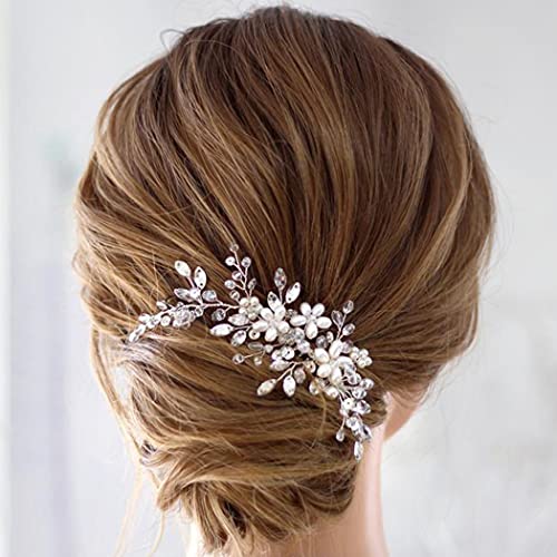 Pearl Bridal Hair Comb | Wedding Hairpiece Accessory