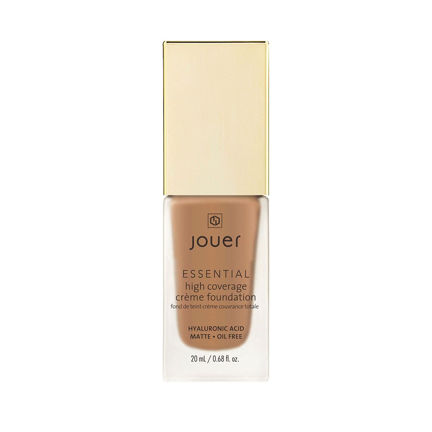 Jouer Essential High Coverage Crème Foundation - Available in 50 Shades for All Skin Tones - Healthy Ingredients - Paraben, Gluten & Cruelty Free - Vegan Friendly