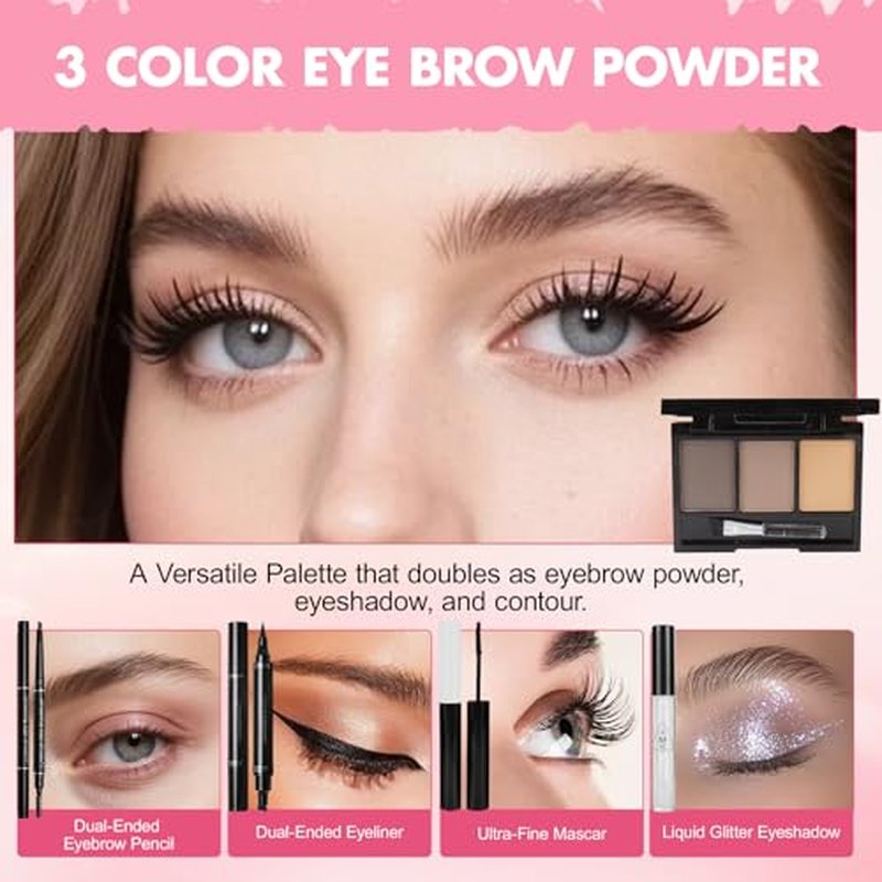 All-in-One Makeup Kit for Teens & Beginners - NXPPYY Gift Set