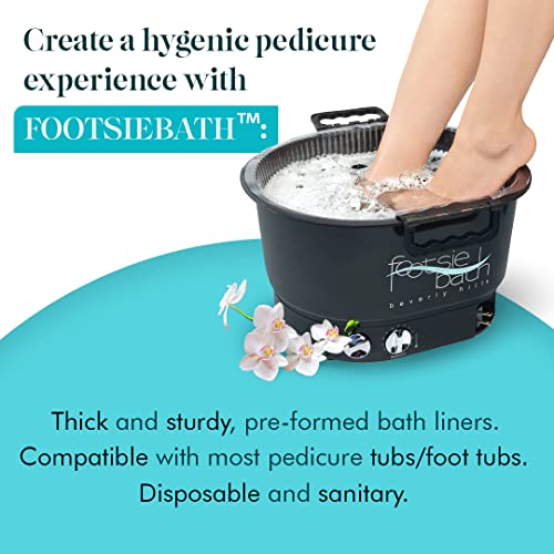 Footsie Foot Bath Liners, 10 Count