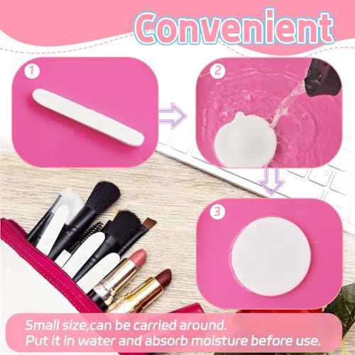 120 Pcs Facial Sponges Compressed,Facial Cleansing Pads,Natural Cosmetic Spa Sponges for Facial Cleansing,Exfoliating Face Sponges for Makeup Removal,Washing