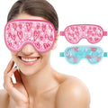 Cooling Eye Mask Reusable Gel Ice Pack for Puffy Eyes & Migraines