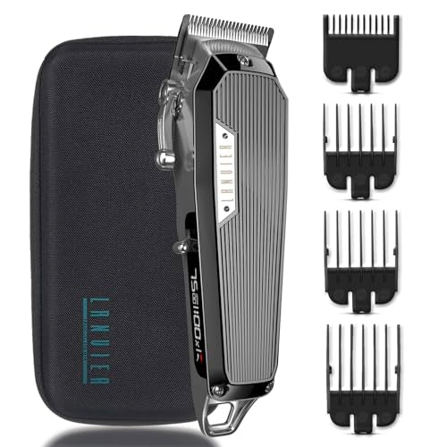 LANVIER Professional Hair Clipper Kit - 10W 7500RPM Cordless Trimmer