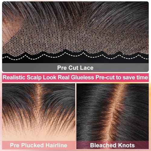 1B/27 Highlight Blonde Lace Front Wig Human Hair 13x4 Balayage Wig Human Hair for Women Black and Blonde Lace Front Wigs Human Hair Pre Plucked 200% Density 22inch