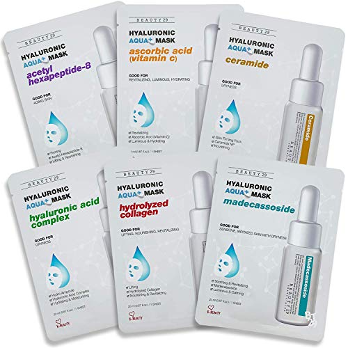 Hyaluronic Aqua Plus Essence Full Face Facial Sheet Mask 18 Sheets Combo - VALUE SET