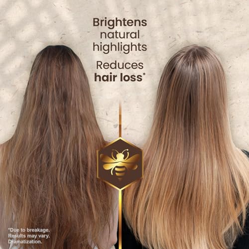 Tio Nacho Natural Lightening Shampoo with Chamomile and Royal Jelly, Clarifying Shampoo for Blonde and Light Brown Hair, Shine-Enhancing Formula with Natural Botanical Extracts, 14 fl oz