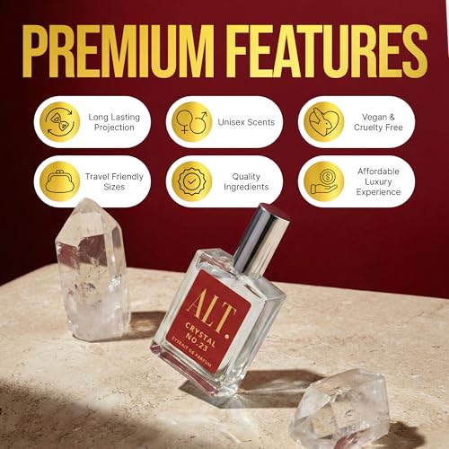 ALT. Fragrances Crystal No. 23 Extrait de Parfum - Unisex Perfume, 100ml