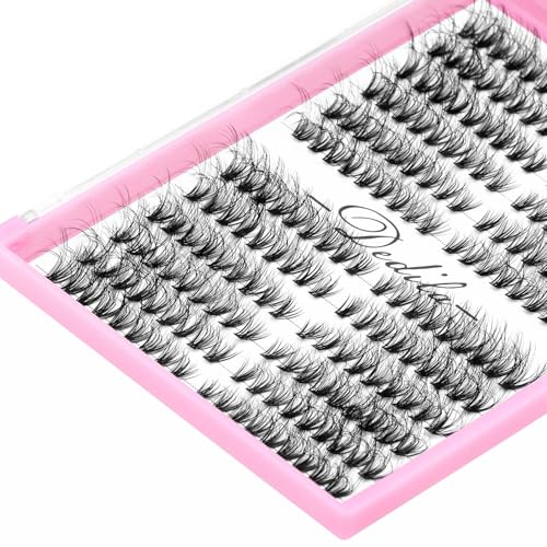 40D Fluffy Cluster Lashes 10-18mm Mixed Length Black
