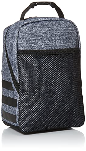 adidas Santiago 2 Insulated Lunch Bag, Jersey Onix Grey/Black, One Size