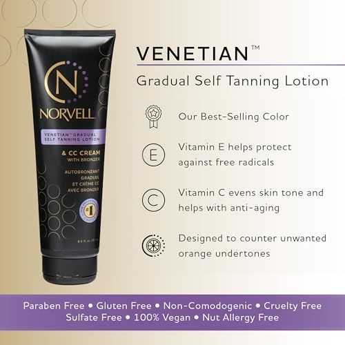 Norvell Venetian Gradual Self Tanner Lotion 8.5 fl oz