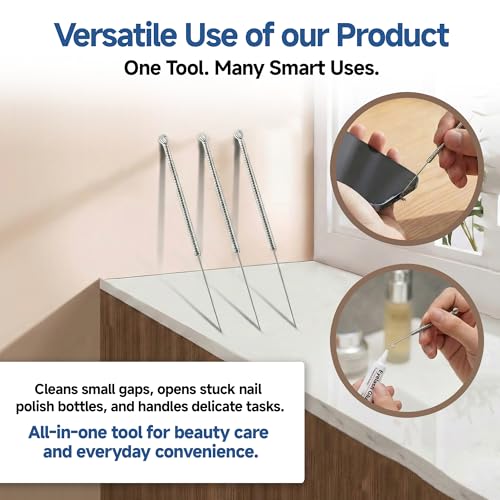 200PCS Versatile & ??teril?? Disposable Stainless-Steel Needle for Pimple Popper, Acne, Blackhead or Anything Requiring Small Hole - Easy to Use Multi-Purpose Home Essential Tool