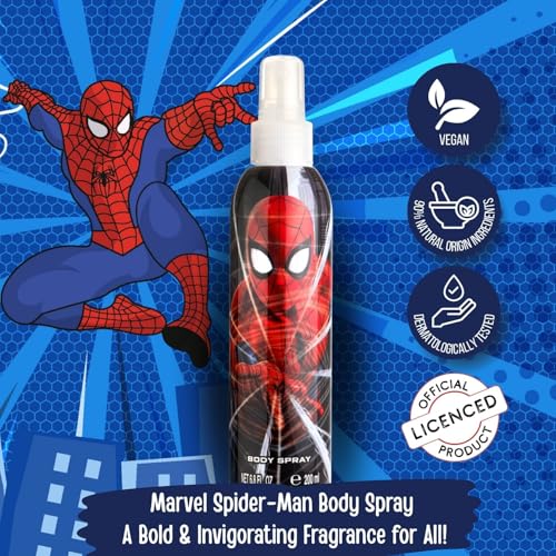 Spider-Man Cologne for Kids - 6.8 Fl Oz EDT Fragrance