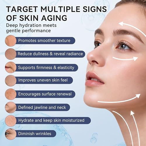 Beef Tallow for Skin, Grass Fed Whipped Beef Tallow and Honey Balm with Anti Aging Retinol, Collagen, Hyaluronic Acid for Face & Body, Wrinkle Skin Care Facial Moisturizer for Women & Men, 5.4 Oz
